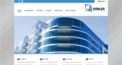 Desktop Screenshot of dobler-metallbau.de